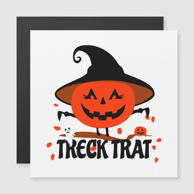 Treck Trat Abóbora Sorridente (Frente/Verso)