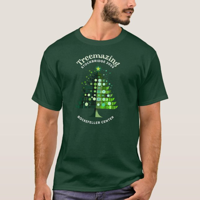 Treemparelhando Stockbridge Dk. Camiseta Verde Mas (Frente)