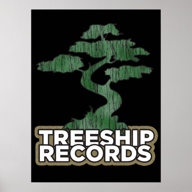 Treeship Records Poster (Frente)