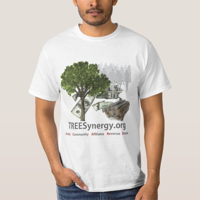 TREESynergy - T-Shirt - Caras (Frente)