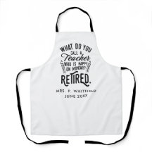 Treinador aposentado Chefe de aposentadoria costum