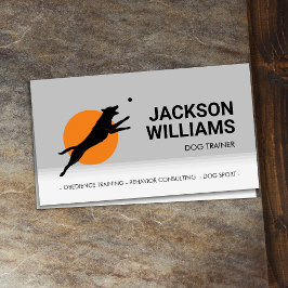 Treinador de Cães - Cartão de visita Comportador C