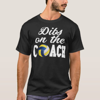 Treinador de Voleibol Camisa Gift Gift do Treinado