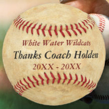 Treinador Personalizado De Baseball Obrigado Ofert