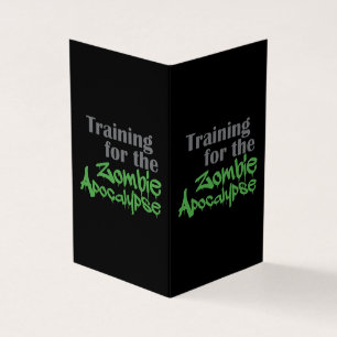 Treinamento Para O Zombie Apocalypse Funny Workout