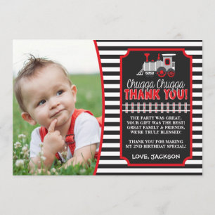 Treinar Cartões de agradecimentos de aniversário