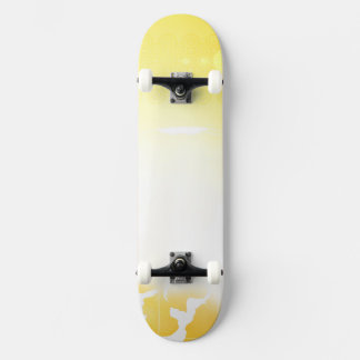 Tremendo Skate de Vetor Terra Amarelo Vibrante