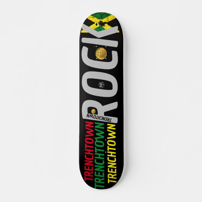 TRENCHTOWN ROCK JMT 7 3/4" Prancha de Skate (Frente)