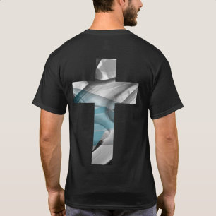 Trend Impressão T-Shirt Abstrato Blue Ocean