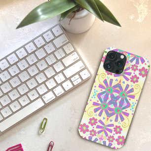 Trendência de Pó Floral Único Amarelo por Telefone