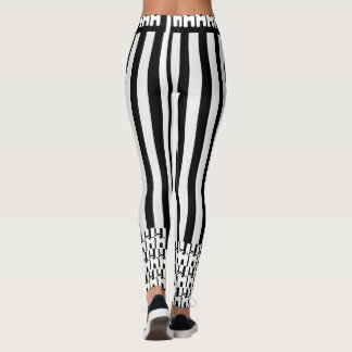 Trending Zebra Chic Monocrome Leggings