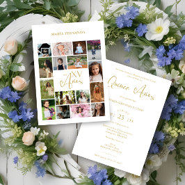 Trendy 16 Fotos Colagem Linha do Tempo Vida Mis XV