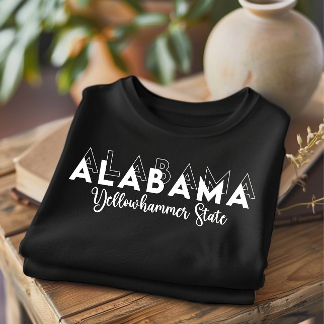 Trendy Alabama Yellowhammer State T-Shirt (Criador carregado)