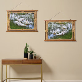 Trendy Art Ducks Pond Life