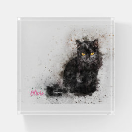 Trendy Black Cat - Foto em desgosto