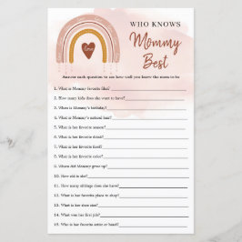 Trendy Boho Rainbow Que Conhece O Melhor Jogo Da M