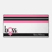 Trendy Boss Lady Modern Typografia Strips