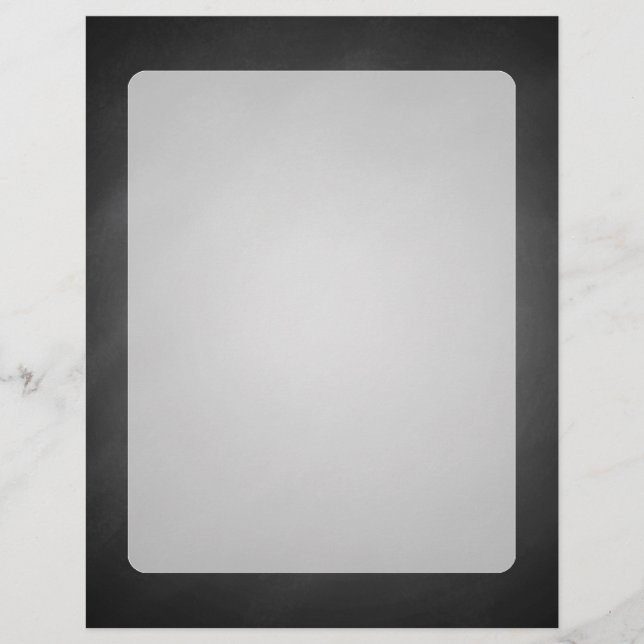 Trendy Chalkboard Vignette (Frente)