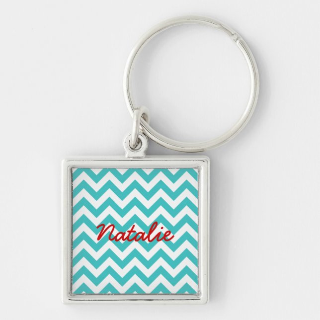 Trendy Chevron Premium Chaveiro (Frente)