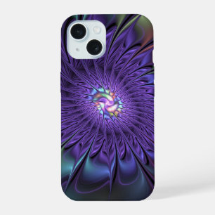 Trendy Colorful Modern Abstrato Fractal