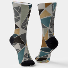 Trendy Colorful Patterned  Socks