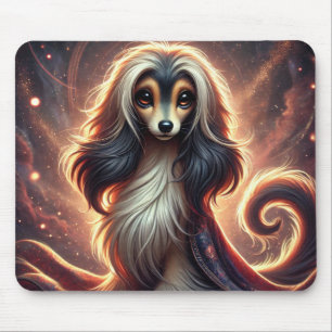 Trendy Crote Afghan Hound Mousepad Anime
