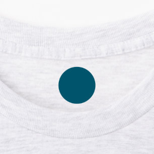 Trendy Deep Cyan - Etiqueta