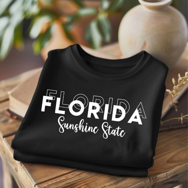 Trendy Florida Sunshine State T-Shirt (Criador carregado)