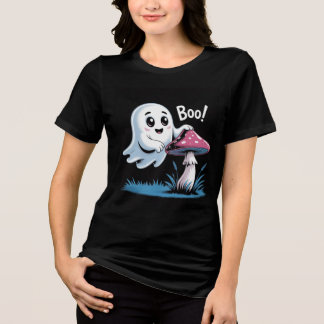Trendy Ghost T-Shirt - Dia de as Bruxas engraçado 