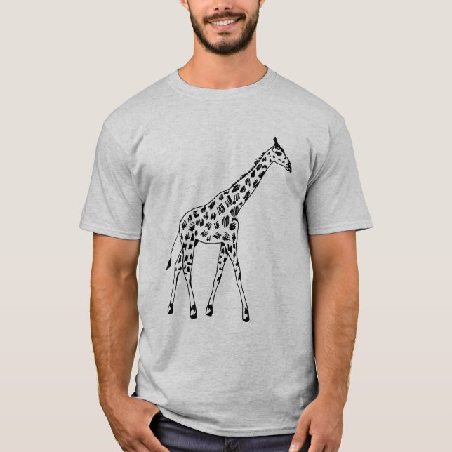 Trendy Giraffe T-Shirt (Frente)