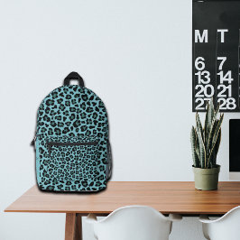 Trendy Leopard Print Custom Name