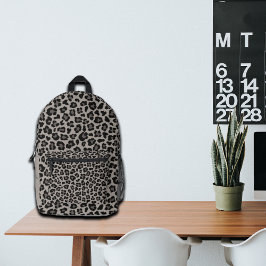 Trendy Leopard Print Custom Name