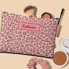 Trendy Leopard Print Custom Name
