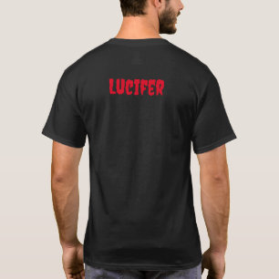 Trendy Lucifer Design T-shirt