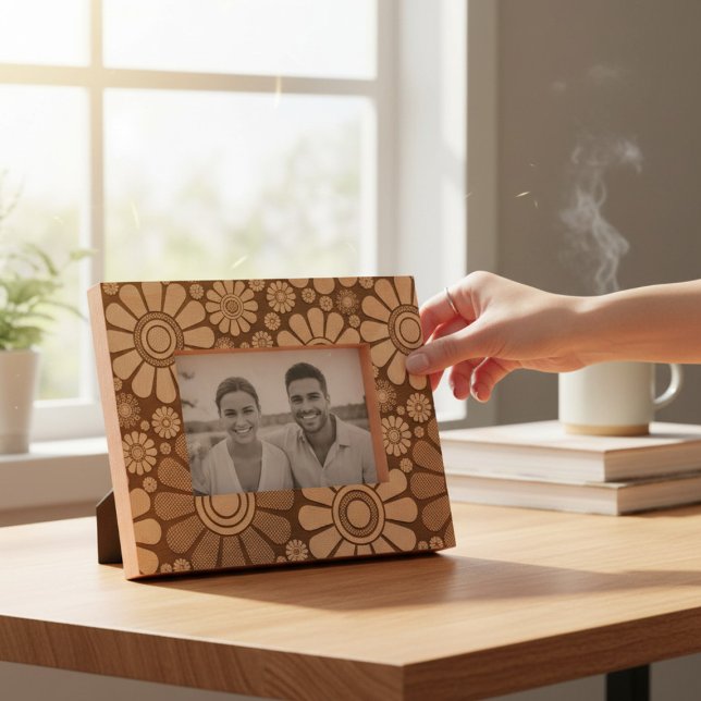 Trendy Modern Floral Daisy Pattern (Criador carregado)