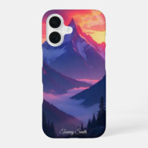 Trendy Mountain Sunset | Paisagem Cênica