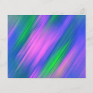 Trendy Neon Bright Abstrato verde-rosa azul