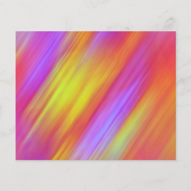 Trendy Neon Bright Red Pink Abstrato (Frente)