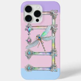 Trendy Opalescent Dragonfly iPhone 15 Pro Max Case