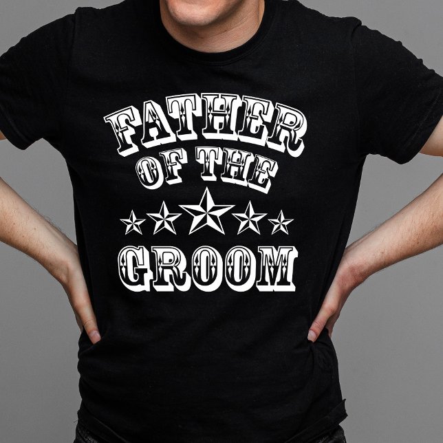 Trendy Padre da Camiseta do Groom (Criador carregado)