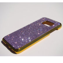 Trendy Purple Ametyst Samsung Galaxy S7 Caso Doura