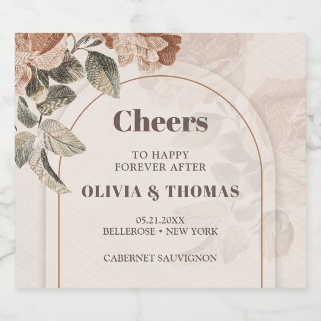 Trendy Terracotta faz matizes castanhos (Rótulo Único)