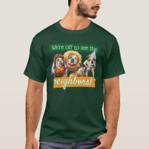 Três Bulldogs Vestidos