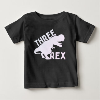 Três Camisas Rex 3. Aniversário,Velhos De Três Ano