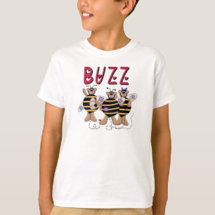 Três camisetas e presentes do zumbido do zangão