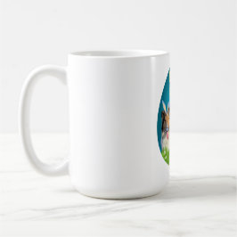 Três canecas de café de Páscoa Collie