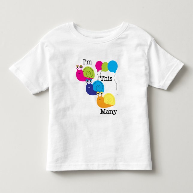 Três Caracóis Eu sou Tantos Camisetas e presentes (Frente)