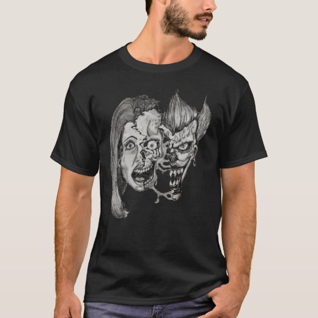 três caras do t-shirt do inferno (Frente)