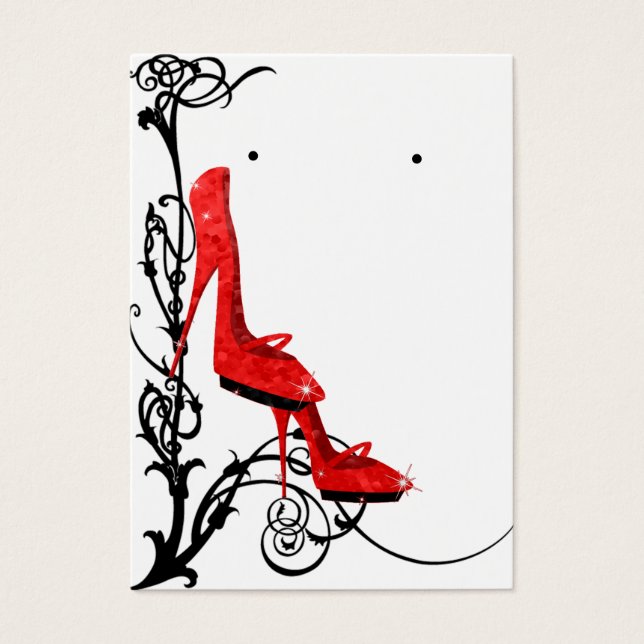 Tres Chic Red High Heels Holder (Frente)