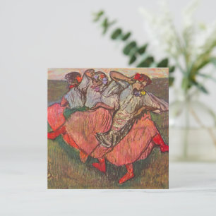 Três Dançarinas Russas por Edgar Degas